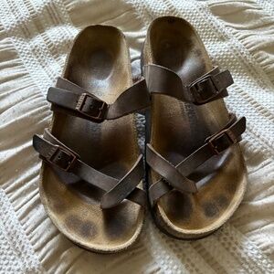 Birkenstock Mayari Oiled Leather Habana